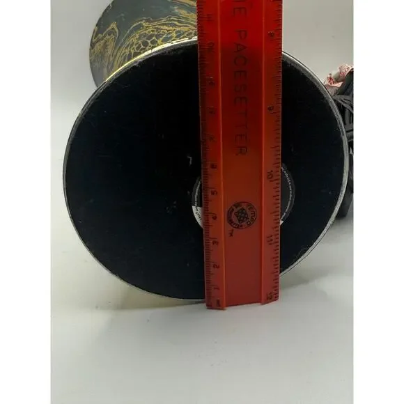 Lava The Original Marbleized Black Gold Replacement Base & Bulb Works Schylling - Picture 4 of 13